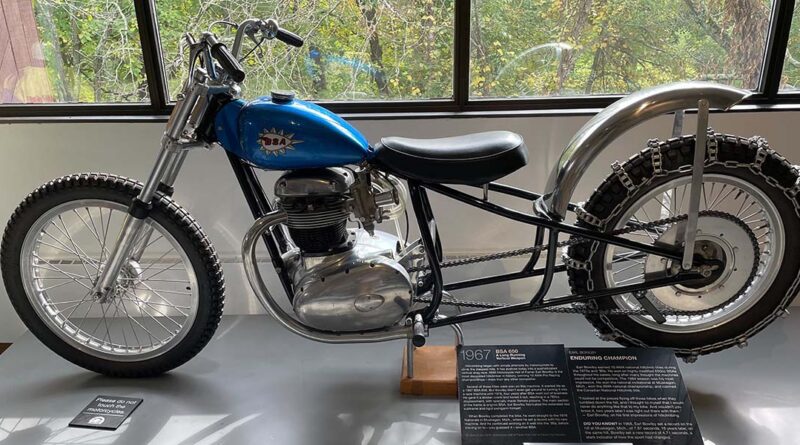 1967 BSA 650 exhibit