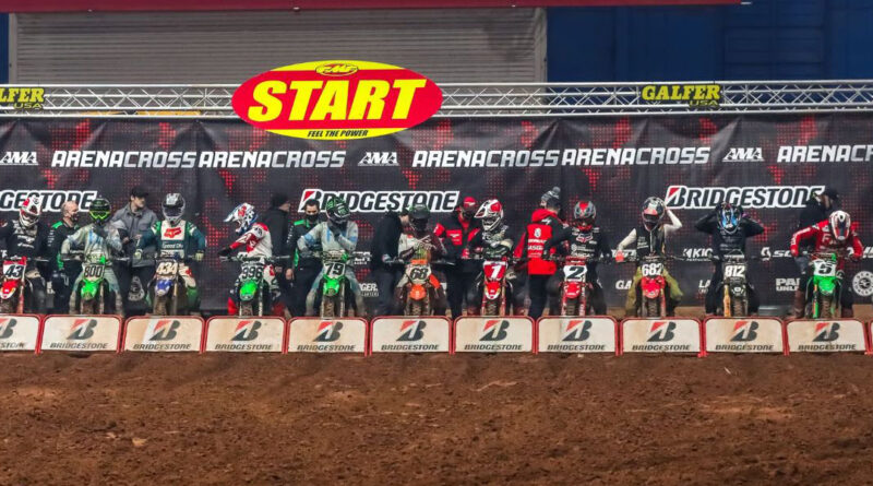 Kicker AMA Arenacross starting line