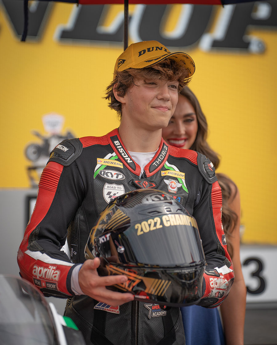 Alessandro Di Mario crowned the 2022 North America Talent Cup Champion | Credit: Fast Glass Media