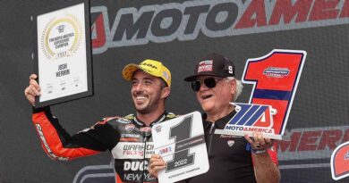 Josh Herrin secured the 2022 MotoAmerica Supersport Championship at New Jersey Motorsports Park on Sept. 10 |Credit: Brian J. Nelson