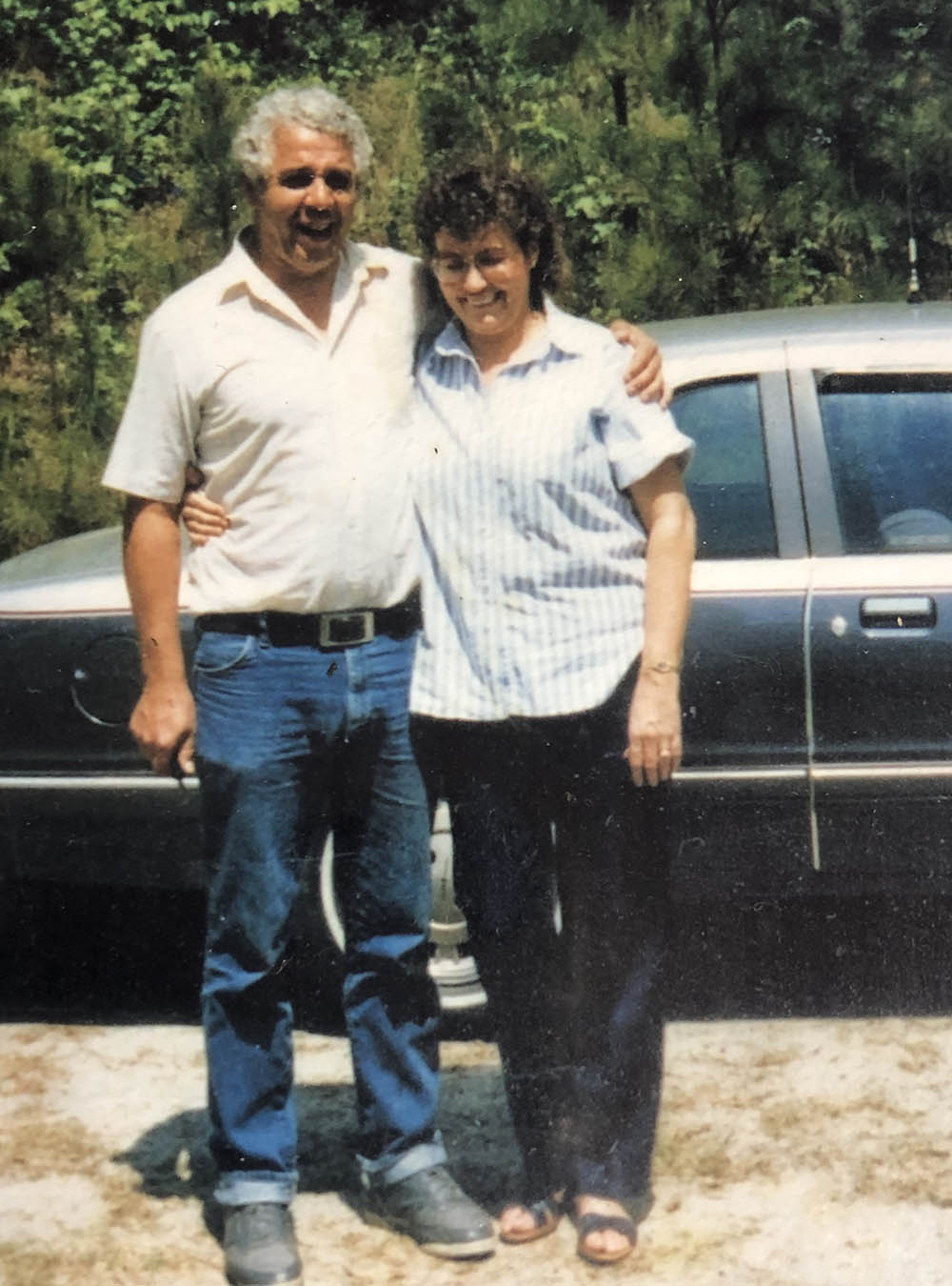 Paul and his wife Peg in the 1990s. 