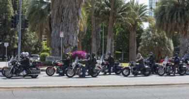 Motorcyclist Profiling group riding