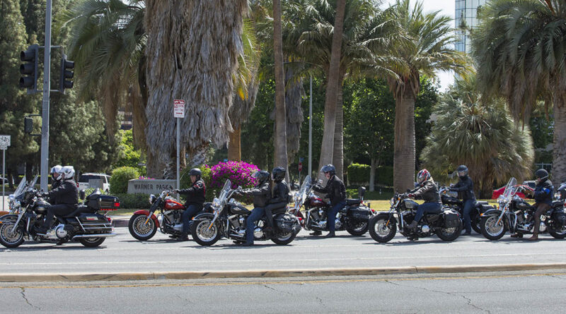 Motorcyclist Profiling group riding