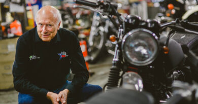 AMA Motorcycle Hall of Famer Peter Starr