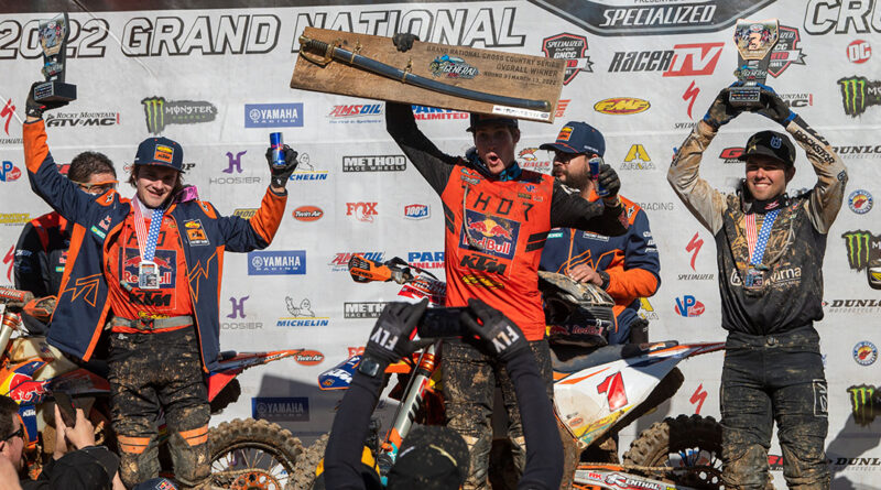 Ben Kelley wins The Specialized General GNCC | Credit: Ken Hill