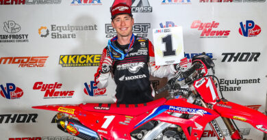 2022 AMA Arenacross Champion Kyle Peters