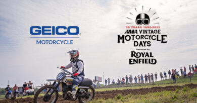 GEICO partners with 2022 AMA Vintage Motorcycle Days